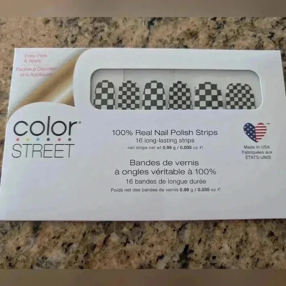 Color Street Check Yourself Nail Strips - Picture 1 of 2